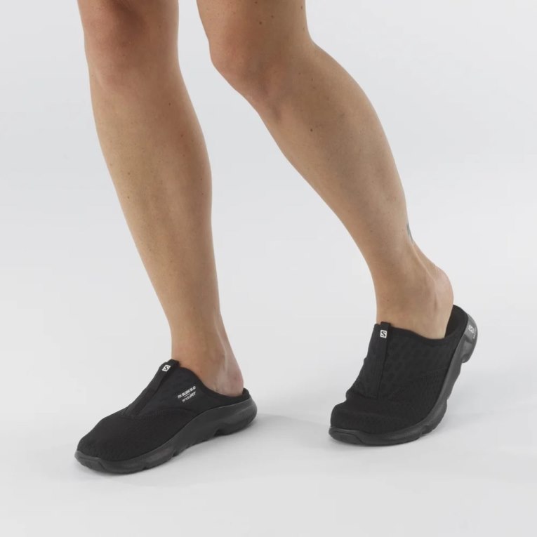 Sandalias de Diapositivas Salomon Reelax 5.0 Mujer Negros | MX DBNO923